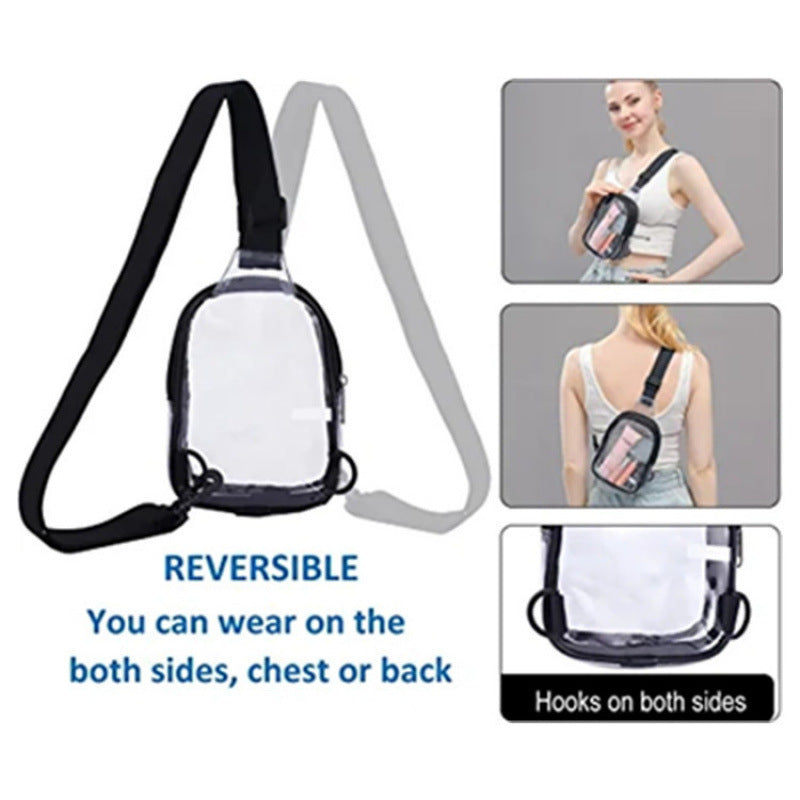 Practical Transparent Cosmetic Shoulder Bag Stornfield
