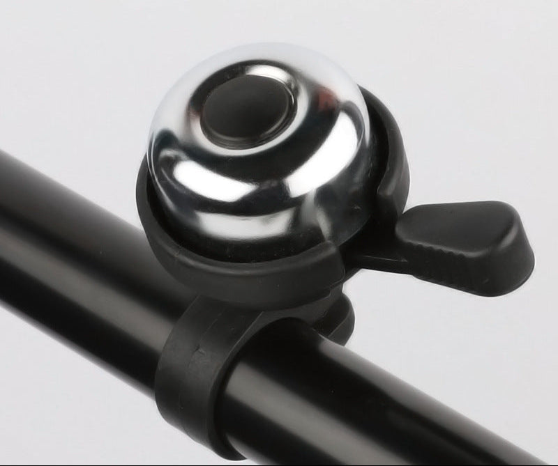 vintage pull style bicycle bell with universal handlebar clamp and tactile lever Stornfield