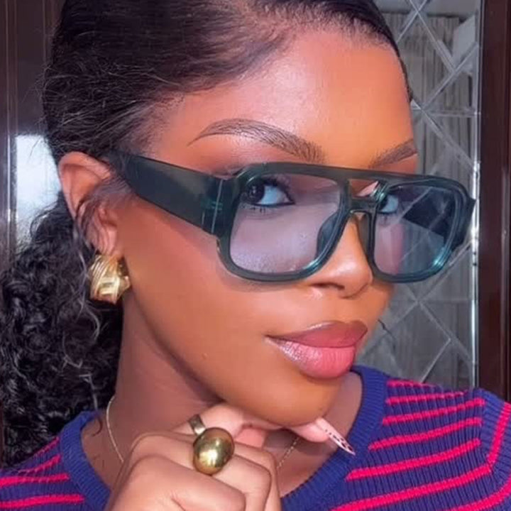 Ladies modern sunglasses in elegant rectangular design Stornfield