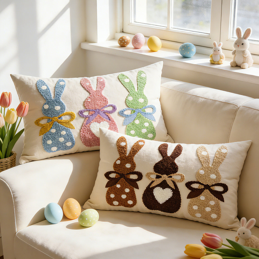 Women's pillowcase with cute bunny motif Stornfield