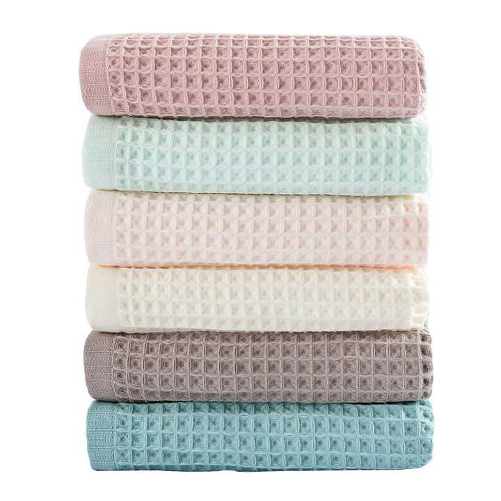Women Waffle Fabric Bath Towel Stornfield