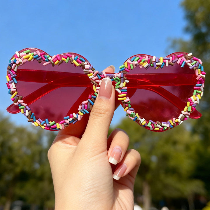 Fun and Colorful Heart-Shaped Sunglasses Stornfield