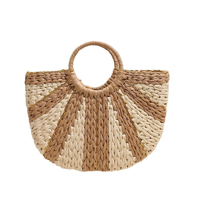 Trendy Tote Bag In Modern Wave Pattern Stornfield