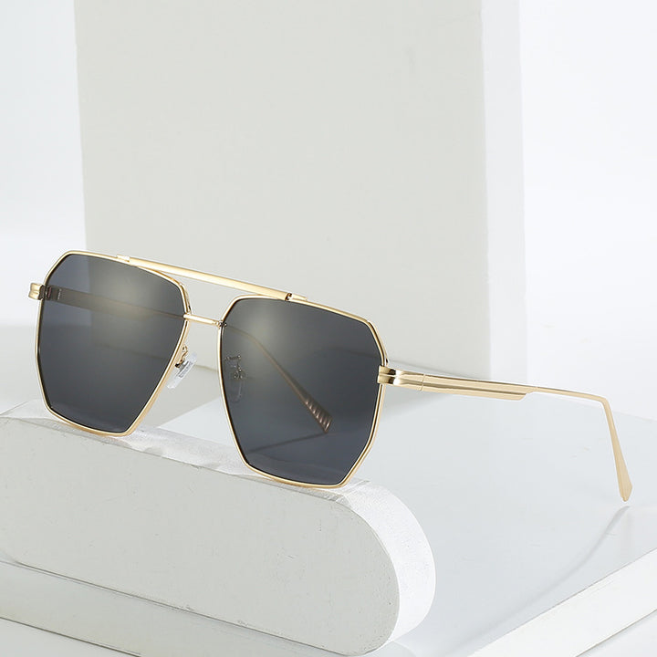 Modern Angular Frame Sunglasses Stornfield