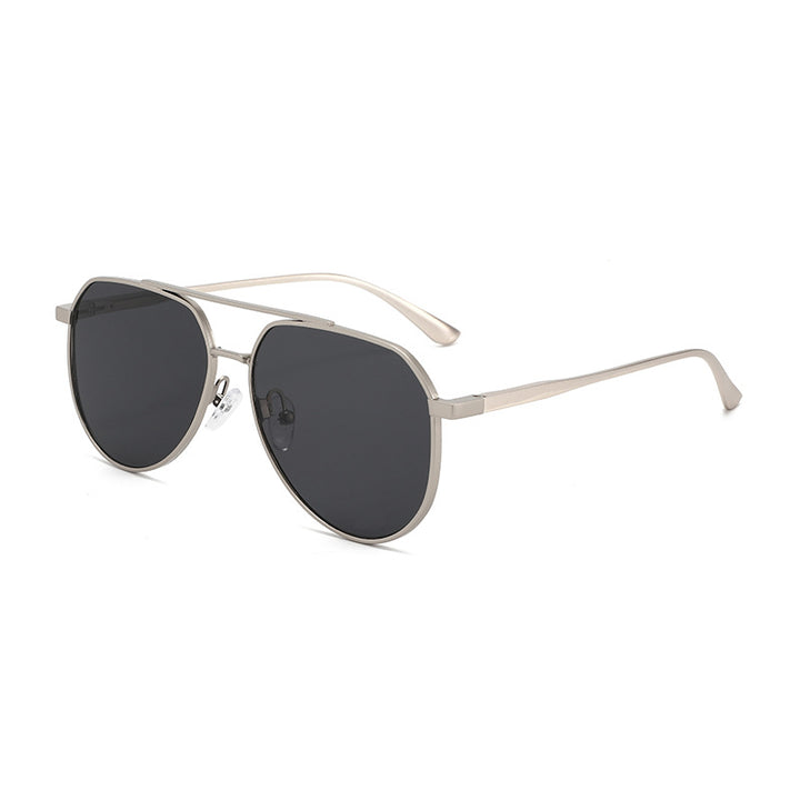 Men's Geometric Metal Frame Sunglasses Stornfield