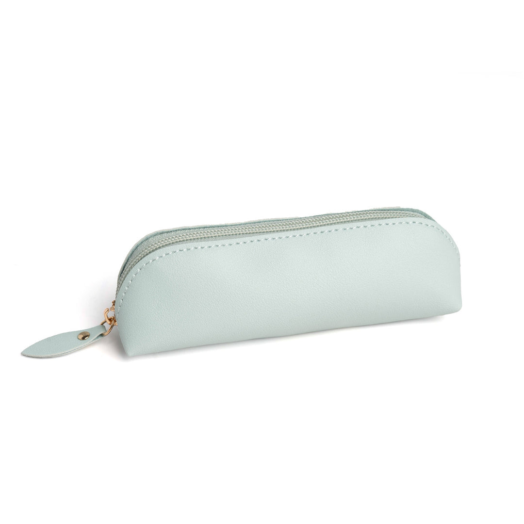 Premium Leather Zippered Pencil Case Stornfield