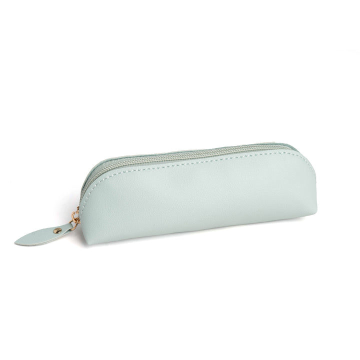 Premium Leather Zippered Pencil Case Stornfield