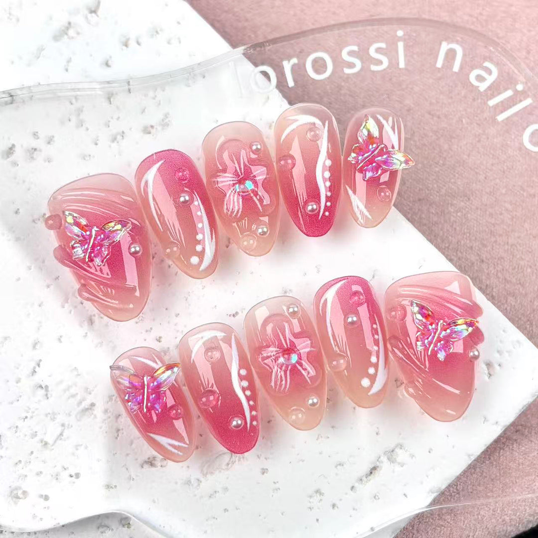 Floral Art Press-On Nail Collection