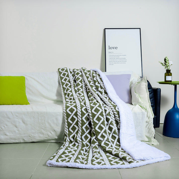 Women’s cuddly blanket in modern Boho design Stornfield