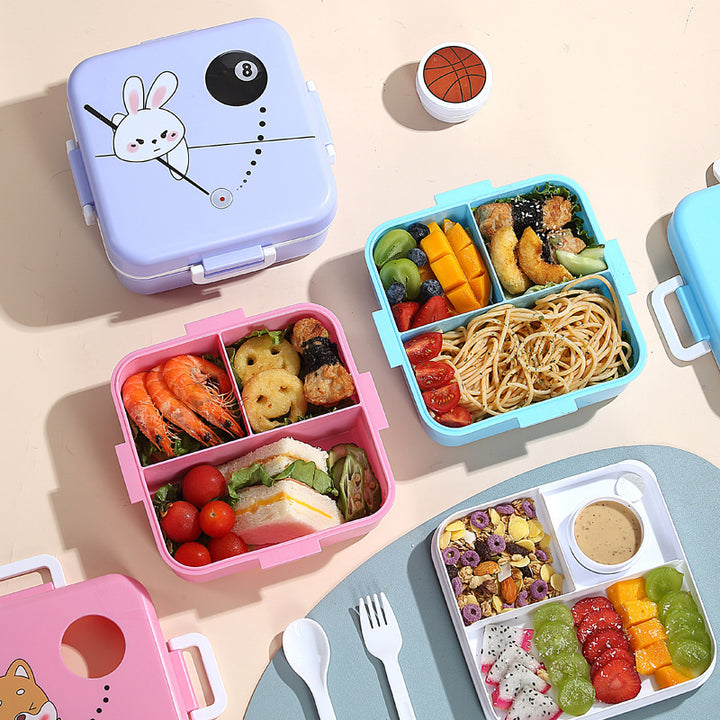 Fun-Themed Portable Lunch Box