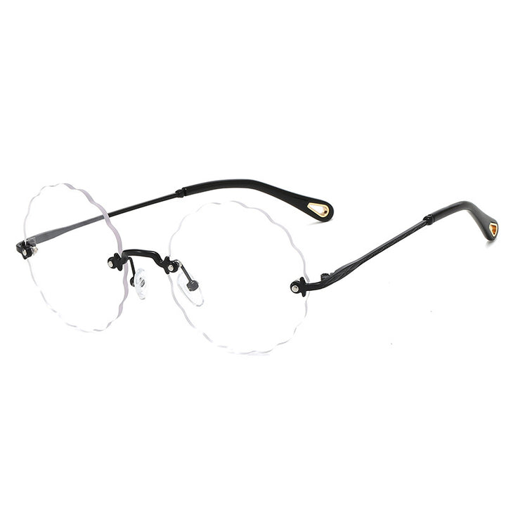 Women's Fashion Glasses with Playful Wave Frame Stornfield
