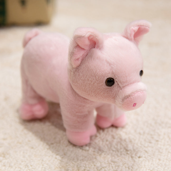 Realistic Plush Lion Companion with Full Fluffy Mane and Poseable Legs Stornfield