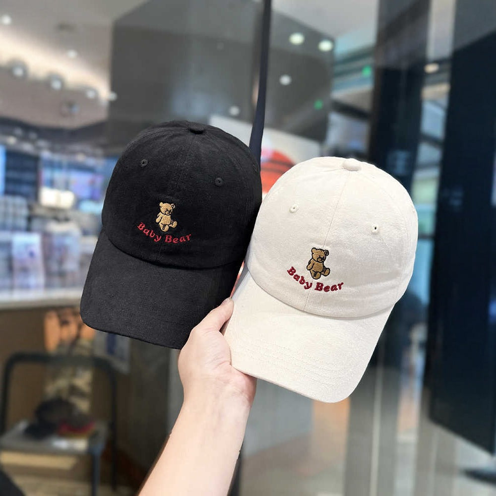 Women's Cute Embroidered Bear Cap Stornfield