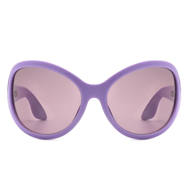 Ladies sunglasses in a stylish butterfly design with UV protection and wide frame Stornfield
