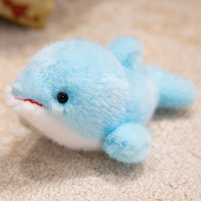 Plush Orca Whale Soft Toy with Ultra-Soft Faux Fur and Curved Huggable Body Stornfield