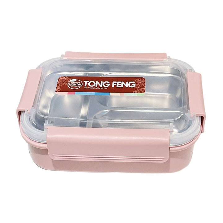 Multi-Compartment Stainless Steel Bento Lunch Box