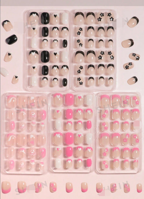 Decorative Press-On Nail Set Stornfield