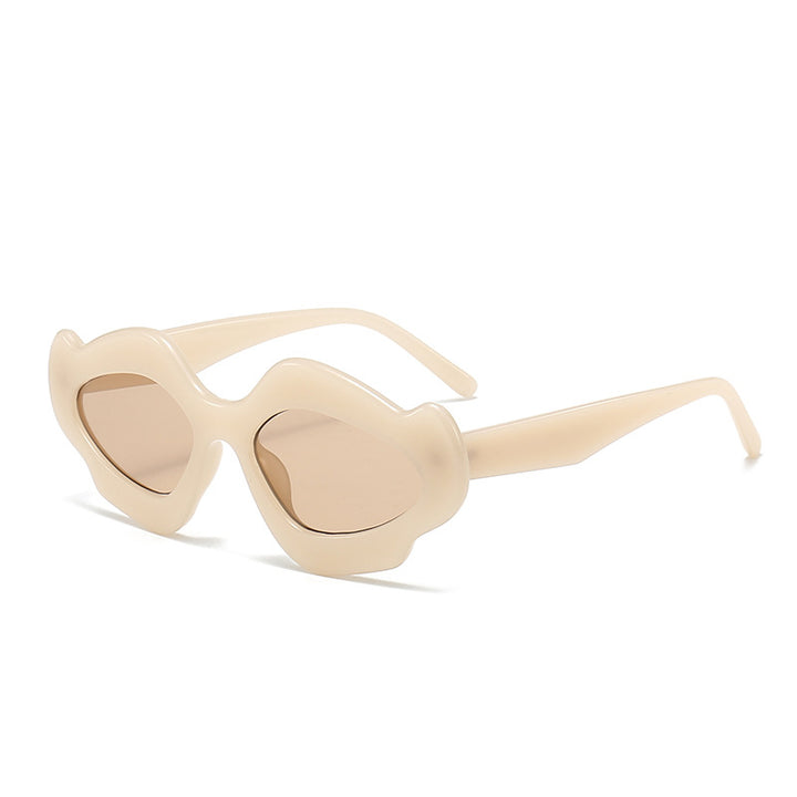 Women's fashionable sunglasses with unique flower frame Stornfield