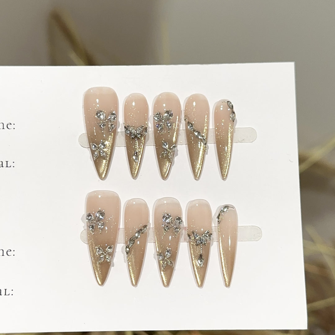 Elegant Press-On Nail Set