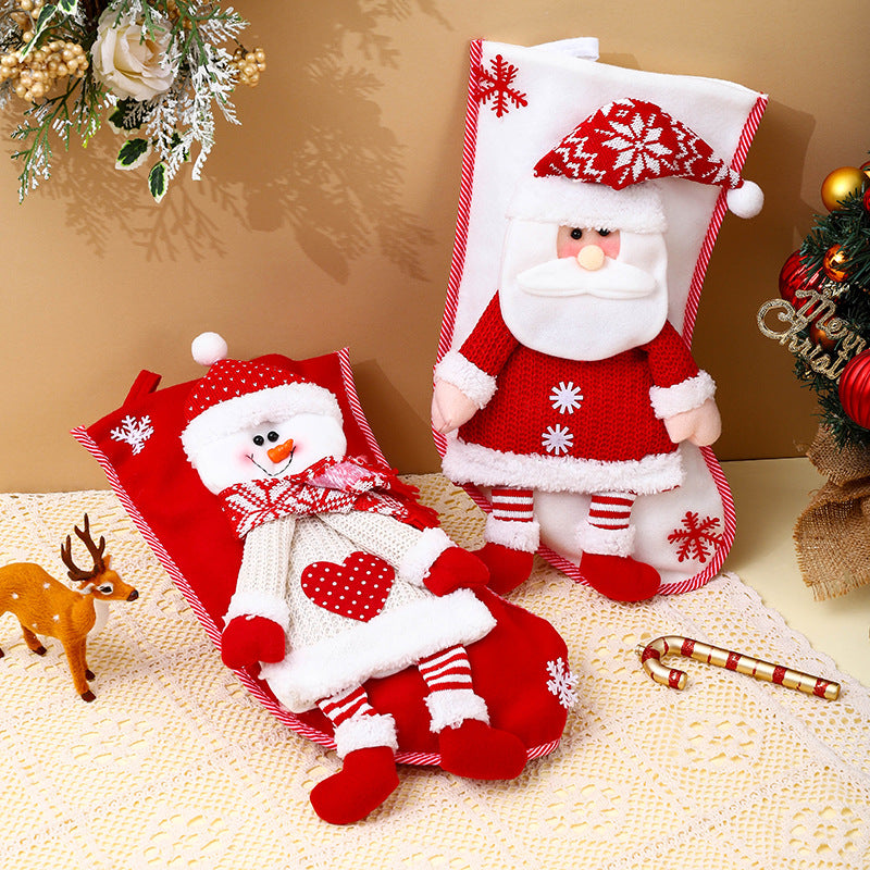 Festive Snowman Christmas Stocking Stornfield