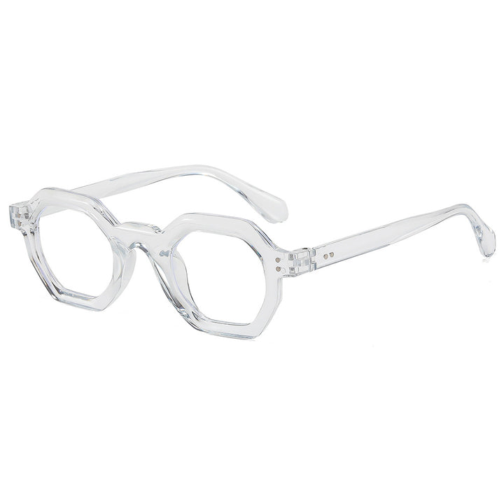 Women's octagonal sunglasses with stylish pattern and UV protection Stornfield