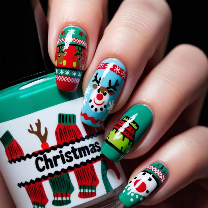 Christmas Art Nails Stornfield
