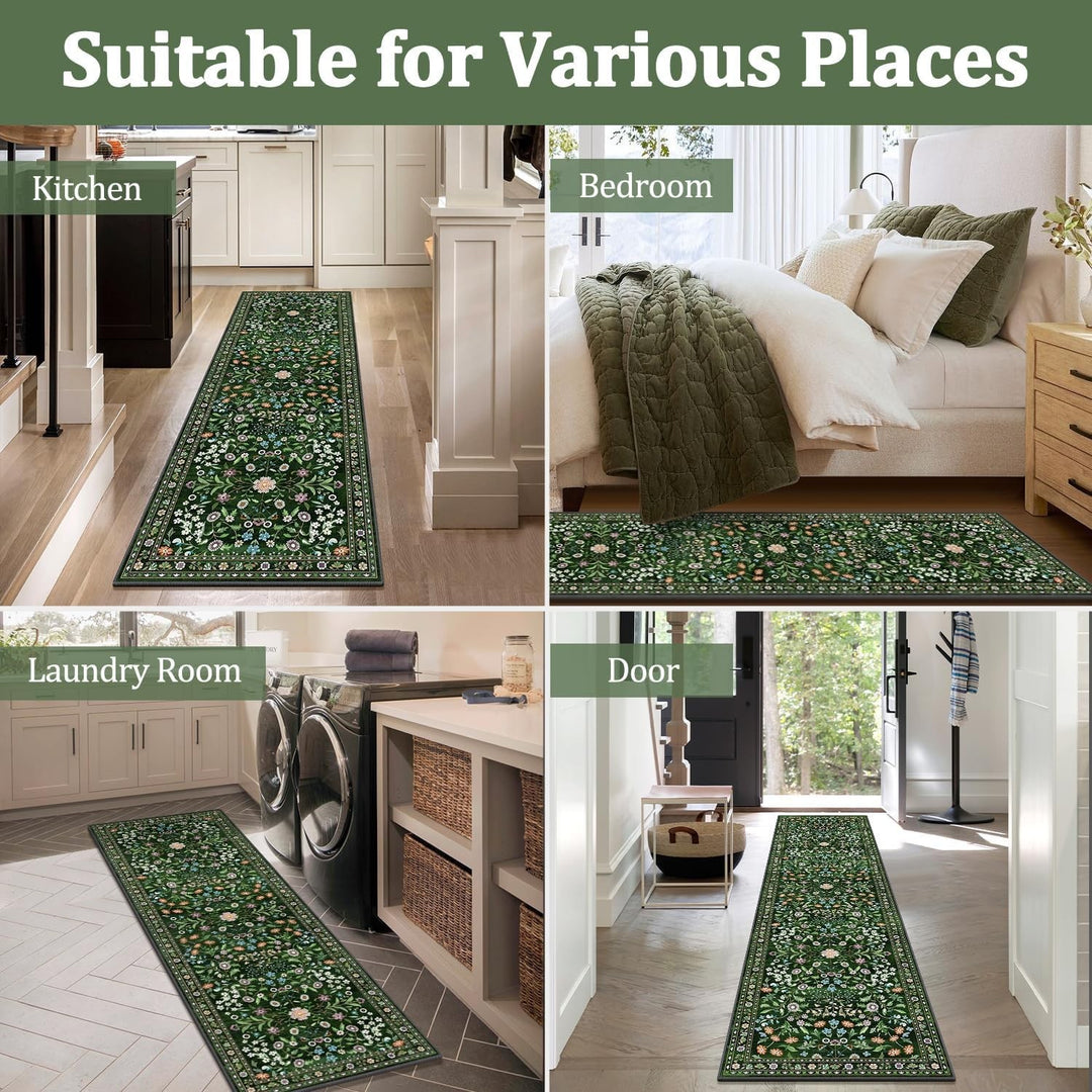 Elegant Textured Runner Mat