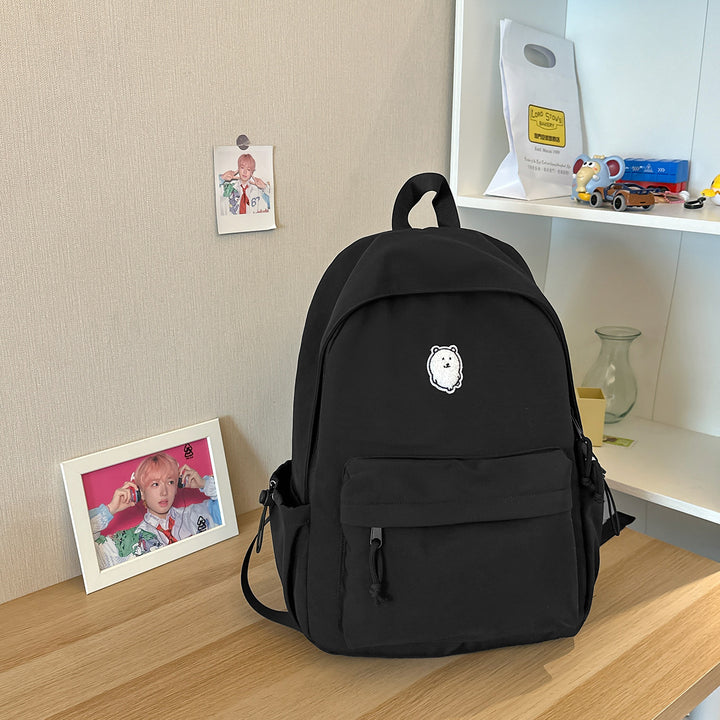 Casual Lightweight Backpack with Cute Character Charm Stornfield