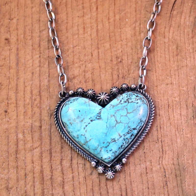 Artisan Heart-Shaped Pendant Necklace Stornfield