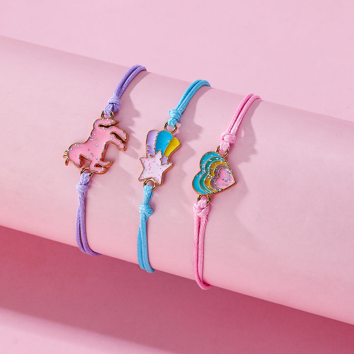 Playful friendship bracelet set Stornfield