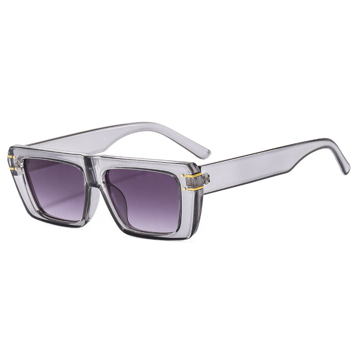 Women's fashionable square sunglasses with shiny accents Stornfield