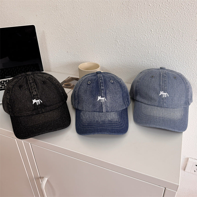 Men's Casual Graphic Denim Baseball Cap Stornfield