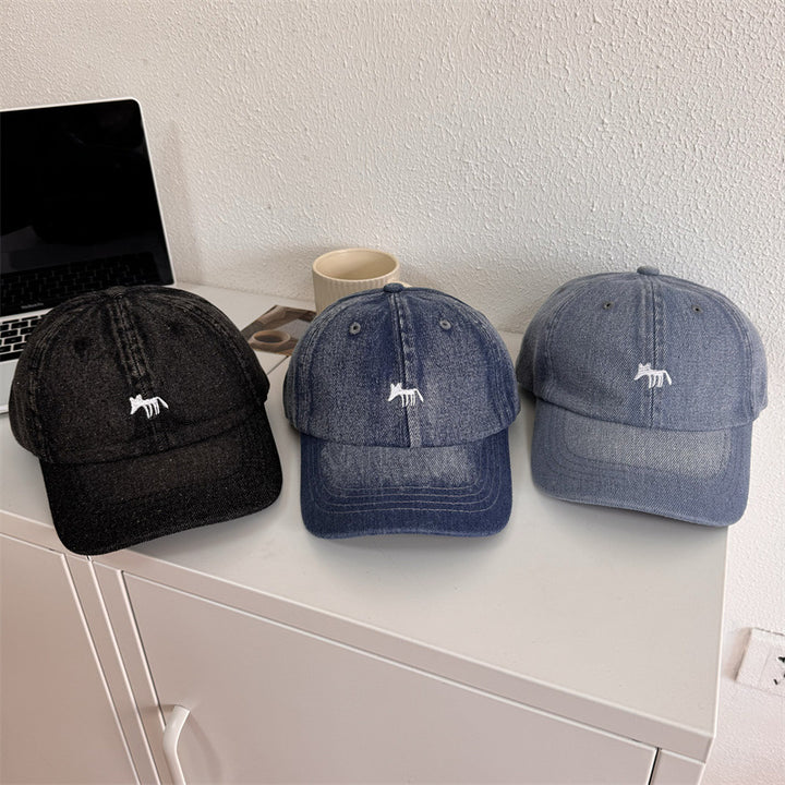 Men's Casual Graphic Denim Baseball Cap Stornfield