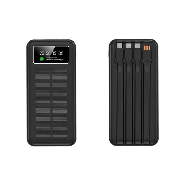 Solar Powerbank with Integrated Digital Display Stornfield