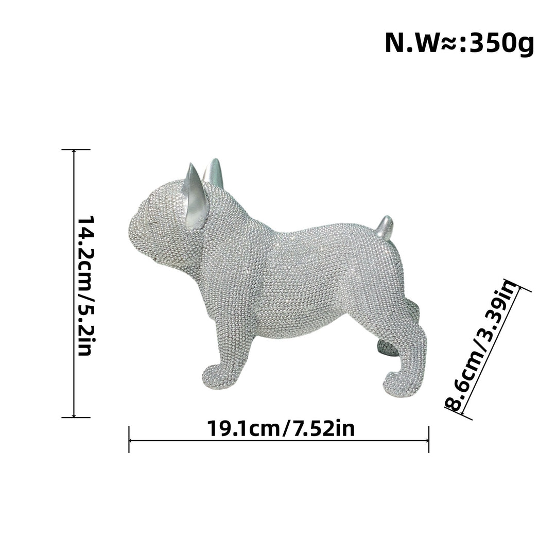 Decorative dog figure in modern design Stornfield