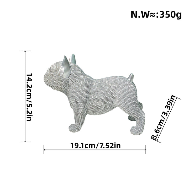 Decorative dog figure in modern design Stornfield