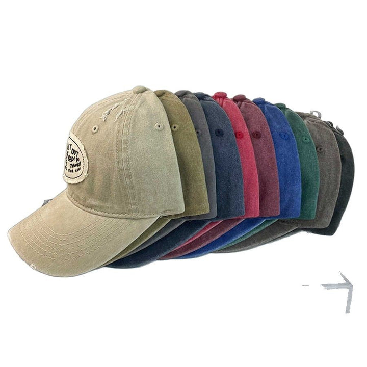 Women's Casual Distressed Cotton Baseball Cap Stornfield