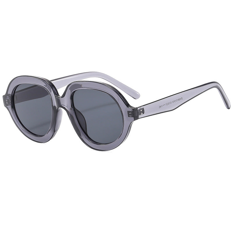 Ladies fashionable sunglasses with wide, oval frame Stornfield