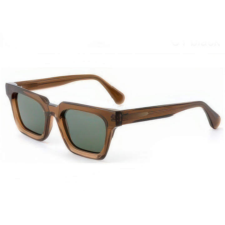 Women's stylish sunglasses in modern design with sturdy, transparent frame Stornfield
