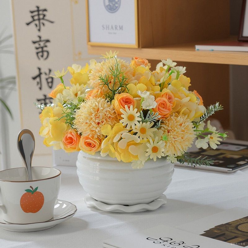 Vibrant Artificial Floral Arrangement