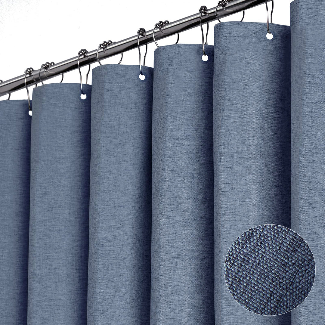 Textured Fabric Shower Curtain Stornfield