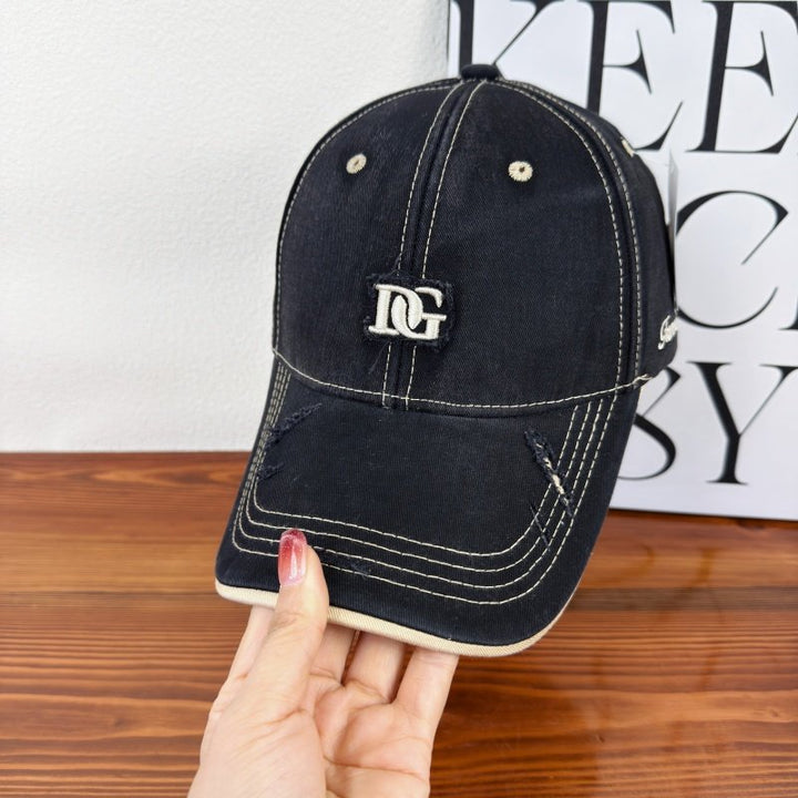 Men's Distressed Cotton Baseball Cap Stornfield 1784270840