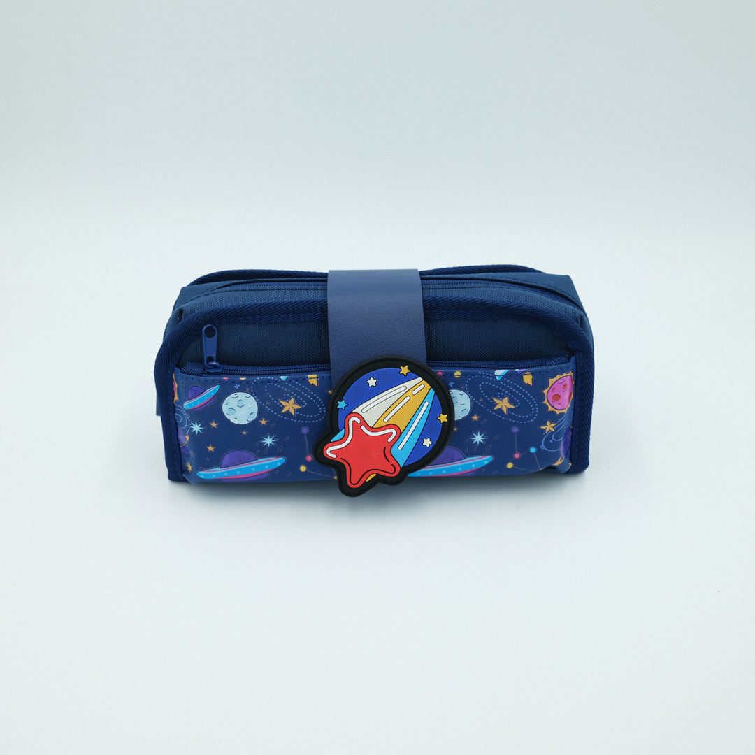 Fun Design Multi-Zipper Pencil Case