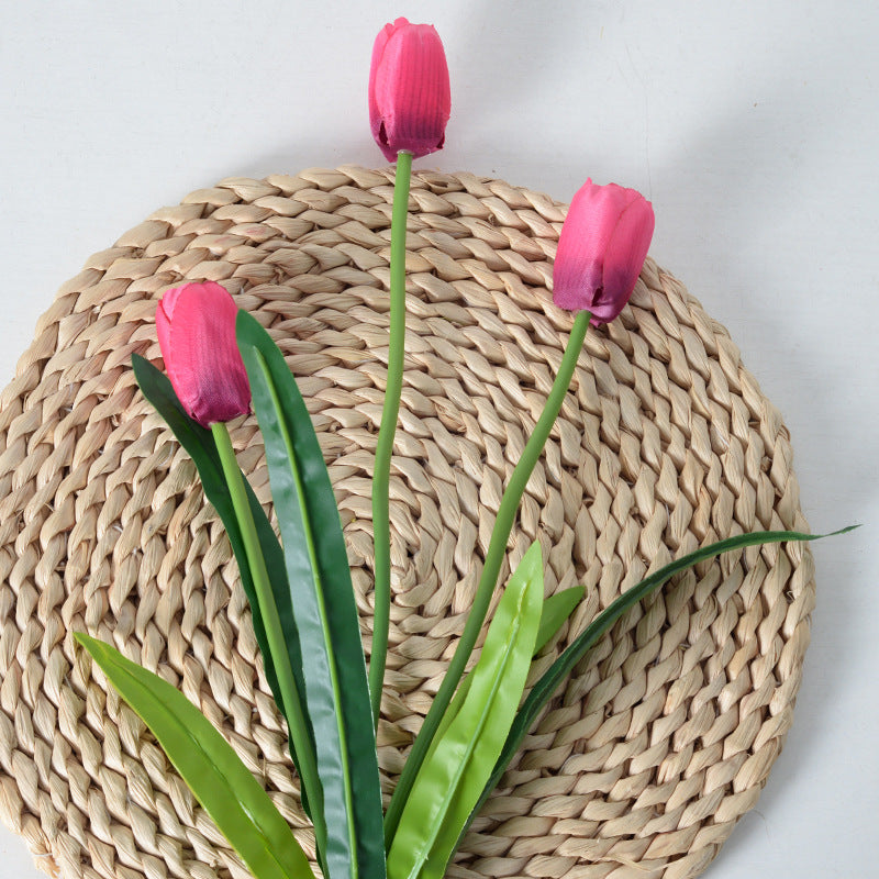Decorative Faux Tulip Stem Arrangement