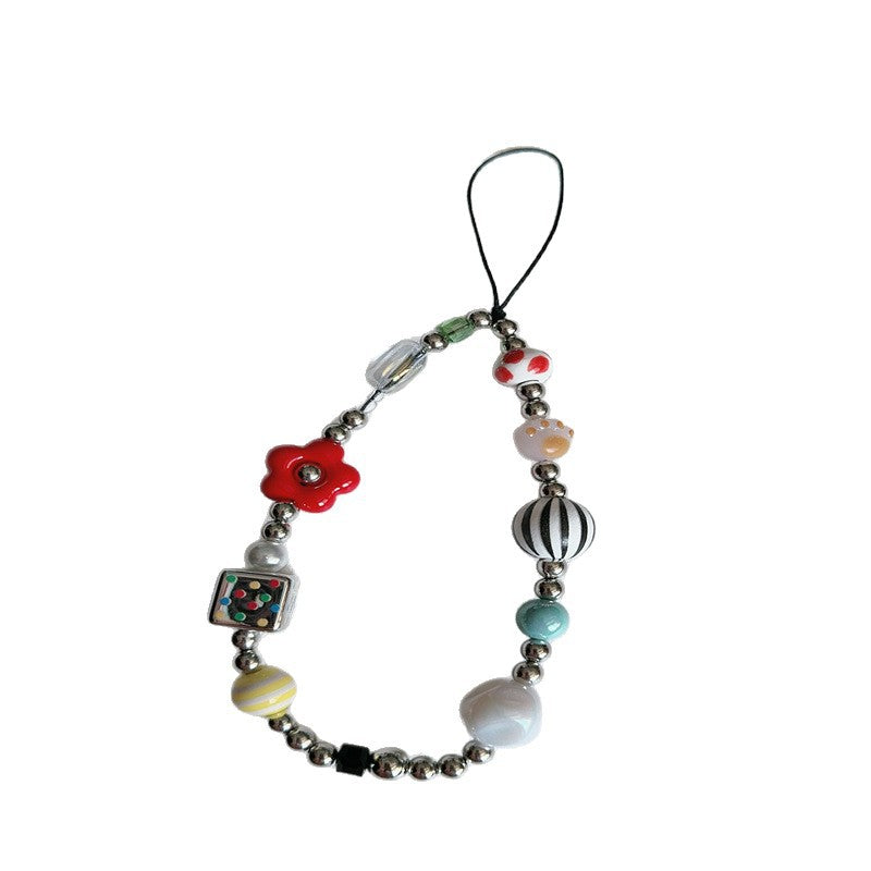 Decorative Beaded Phone Charm Stornfield 1790134835