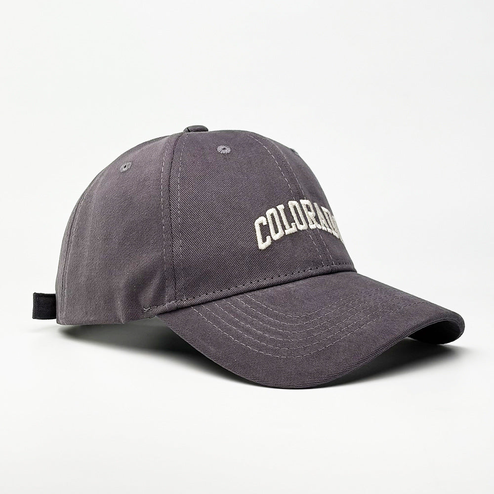 Women's fashionable cotton cap with embroidered lettering Stornfield
