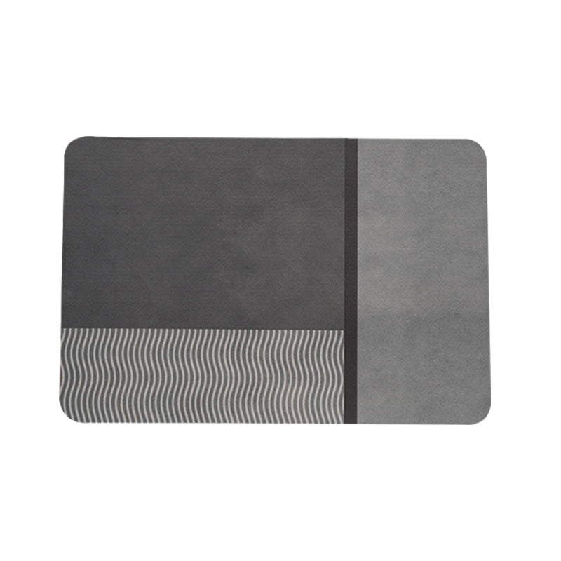 Modern Geometric Design Bath Mat