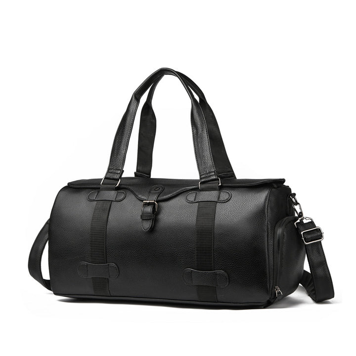 Premium Leather Travel Duffel Bag Stornfield