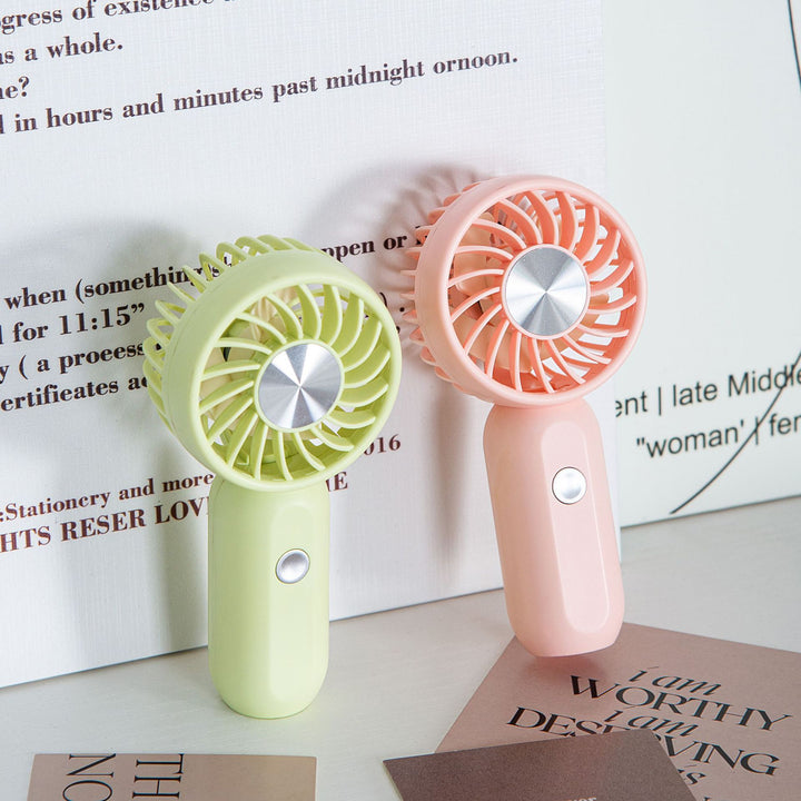 Women's portable mini fan with ergonomic grip technology Stornfield