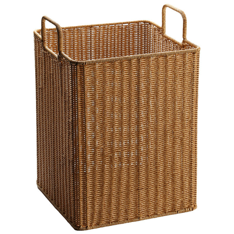 Handwoven Storage Bin with Sturdy Handles Stornfield